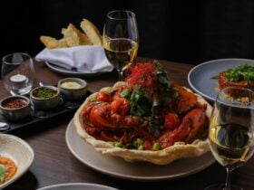 Sharing Mud Crab Boulevard Brasserie and Bar