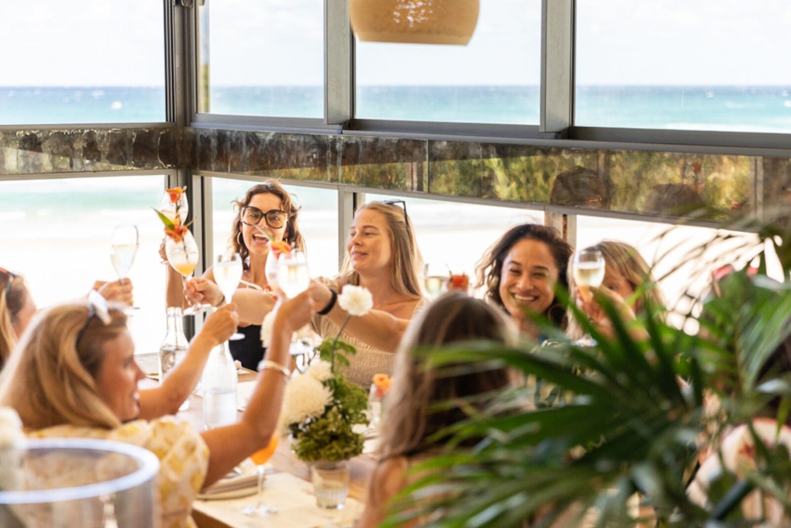 Ladies having lunch