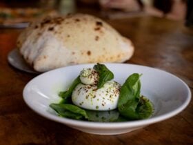 Byron Bay Burrata and Sourdough Puff Bread