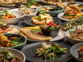 Selection of dishes from our spring menu