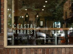 Shop front window display