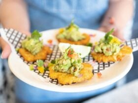 Food on a plate at Coco Cubano Restaurant
