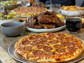 Pizza, Ribs, Pepperoni
