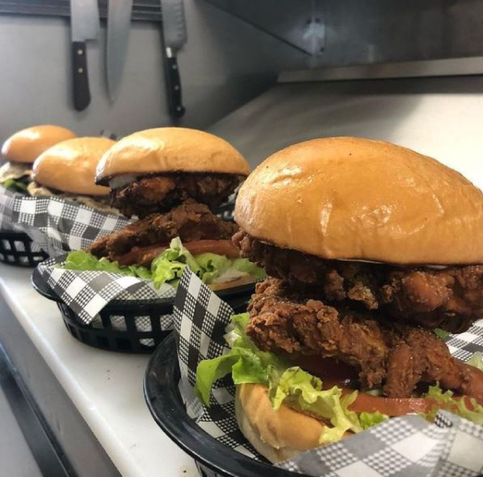 Fried Chicken Burger