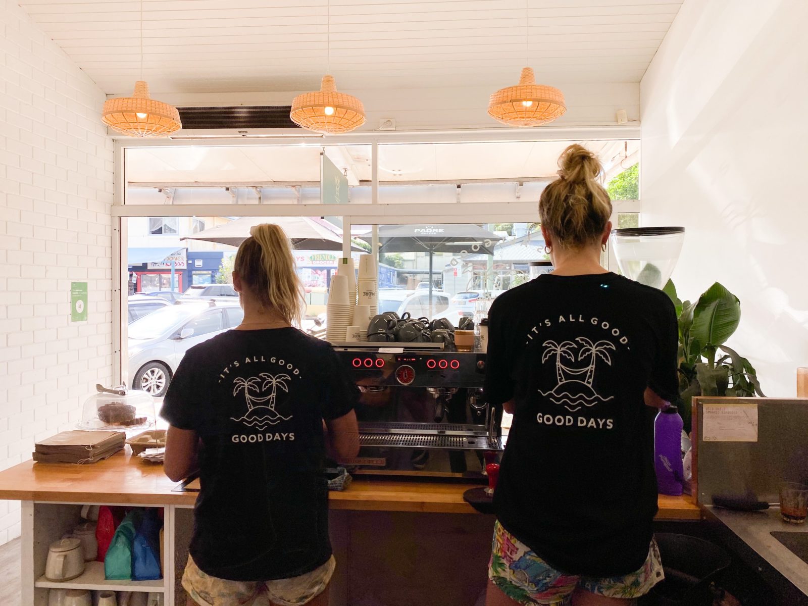 Baristas at Good days