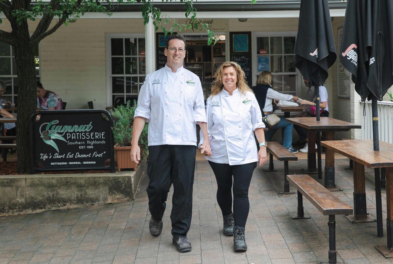 Entry to the Gumnut patisserie Berrima
