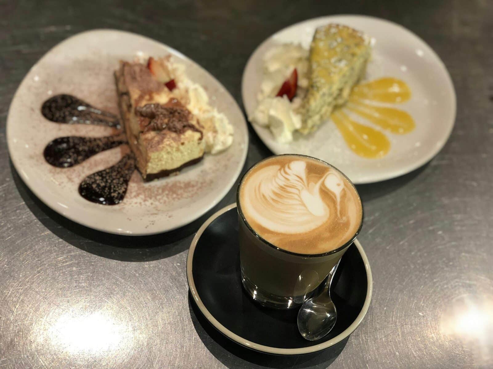 Cake and coffee