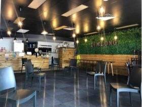 Inside restaurant