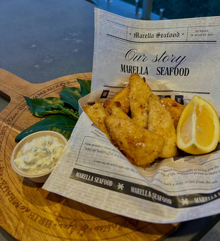 Flathead with chips
