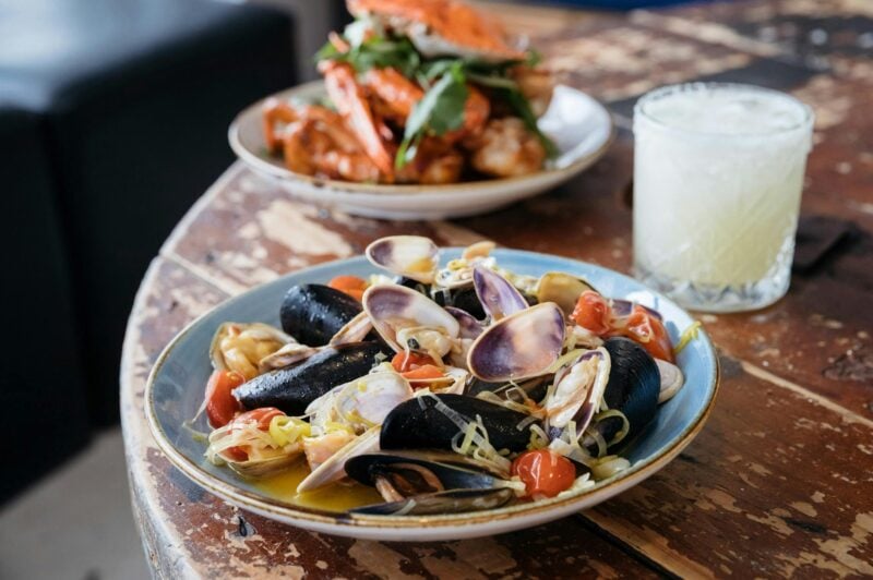 Dishes available on the menu at Margarita Daze, Umina Beach