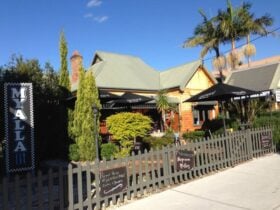 outside the cafe
