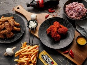 NeNe Chicken bulgogi flavour chicken and snowing chilli chicken