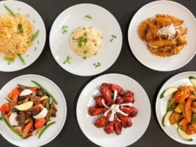 Dishes from New Golden Town Chinese Restaurant