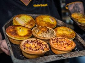 Delicious selection of pies