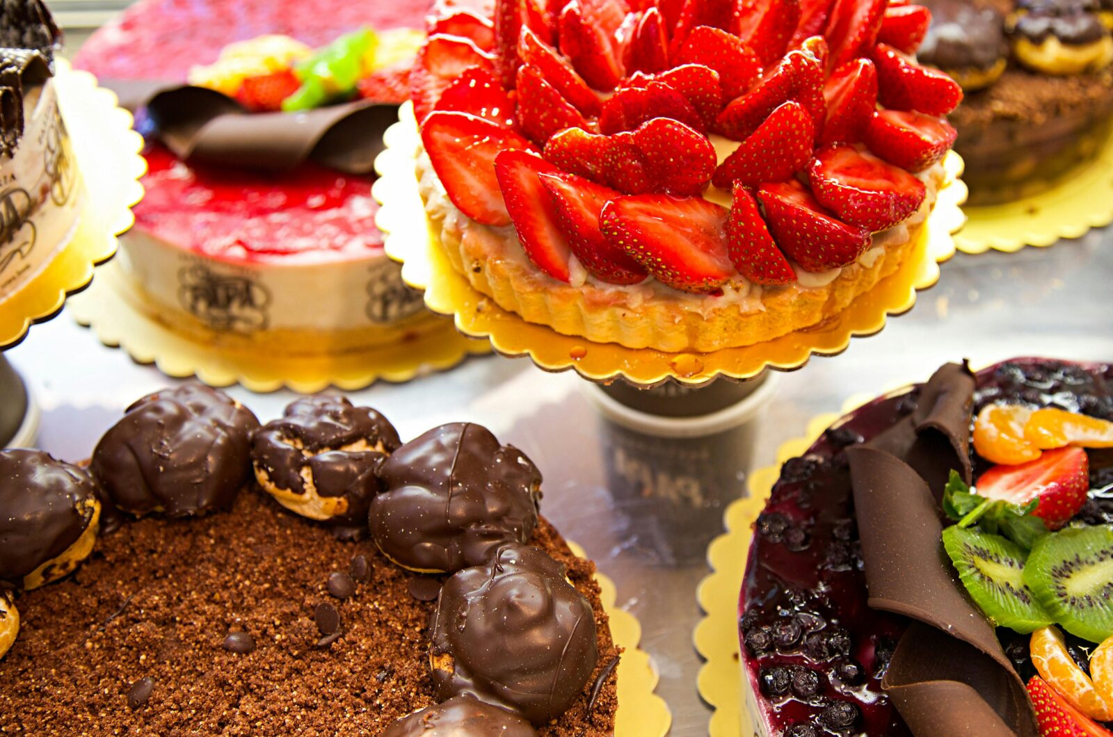 Specialty Italian cakes and pastries available from Pasticceria Papa, Five Dock in Sydney