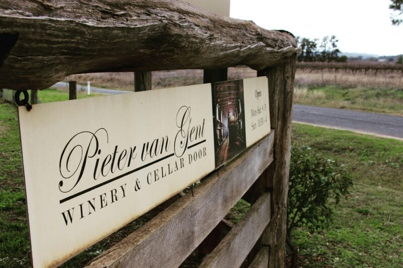 Cellar Door Sign