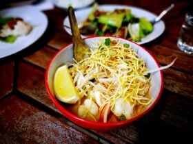 Red Wok Thai noodle dish