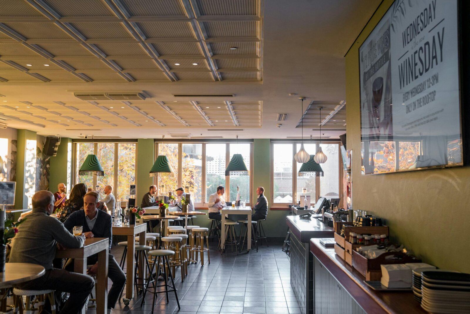 Market St Garden Bar - Inside