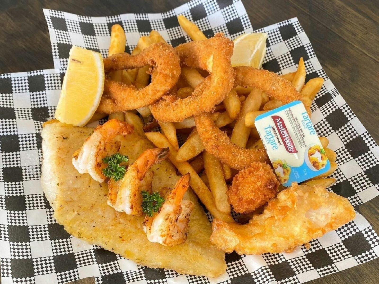 Something Seafood prawn mixed