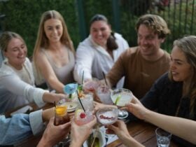 People Drinking Cocktails