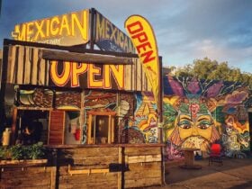 Bright and vibrant shop front