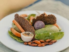 Delicious fresh produce platter