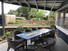 Outside patio