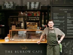 Richard Robinson of The Burrow Cafe