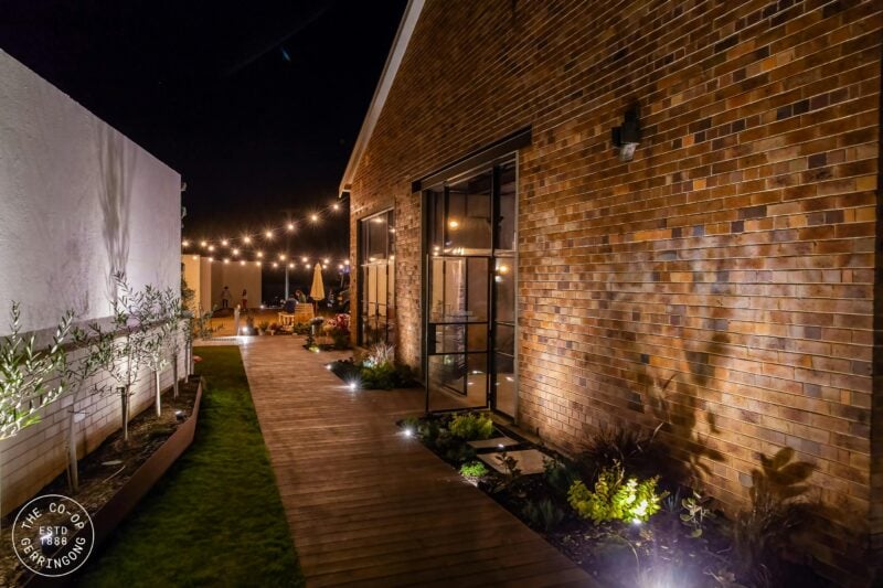 Outdoor walkway