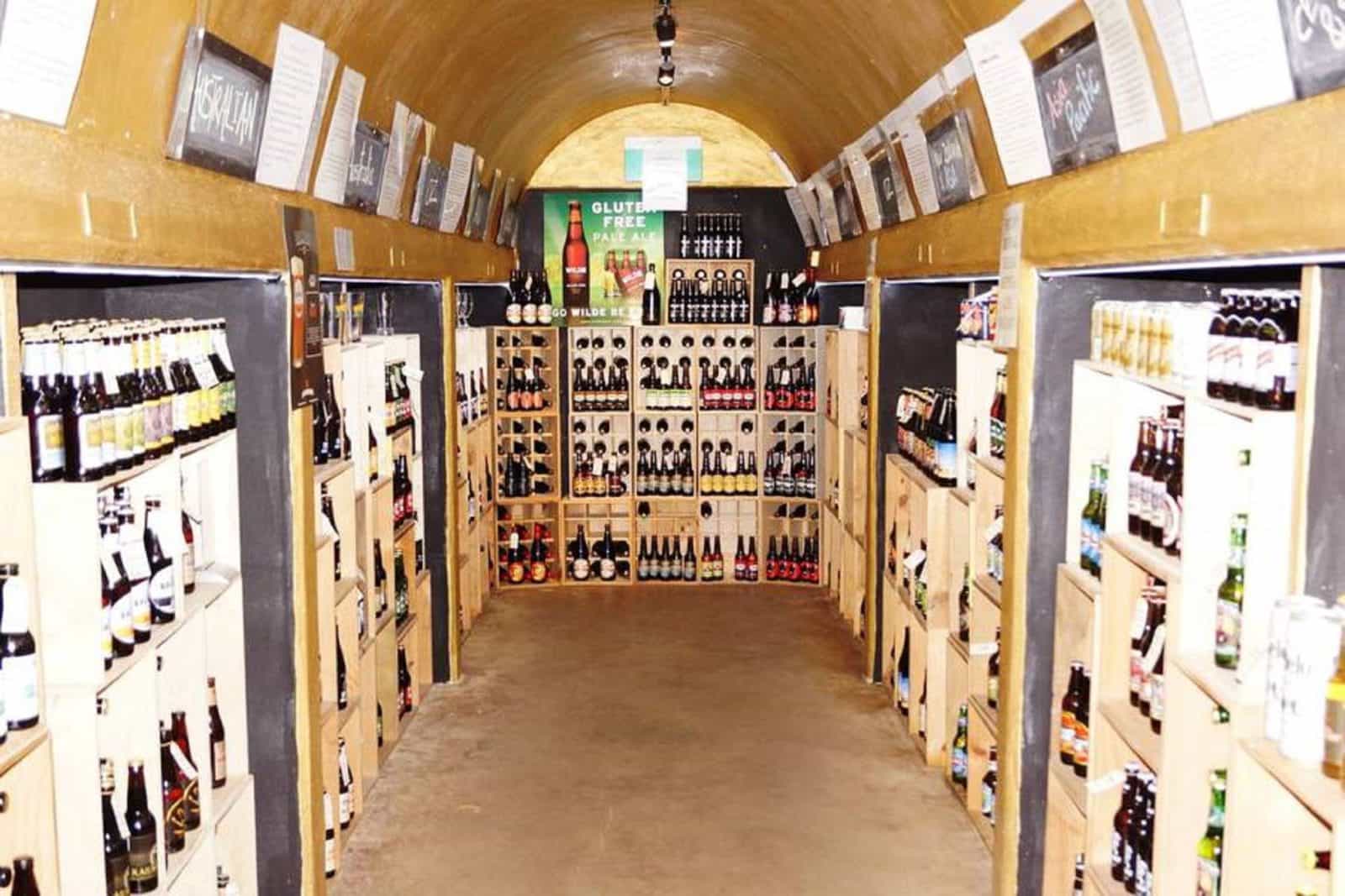 Beer Tunnel at Garden Cellars