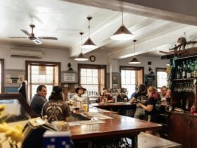 The Globe Hotel front bar