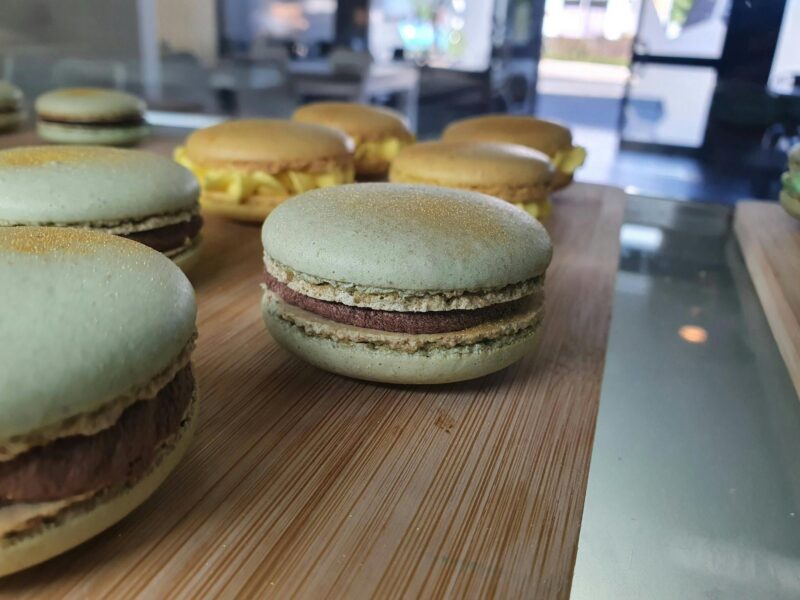 A selection of homemade macarons