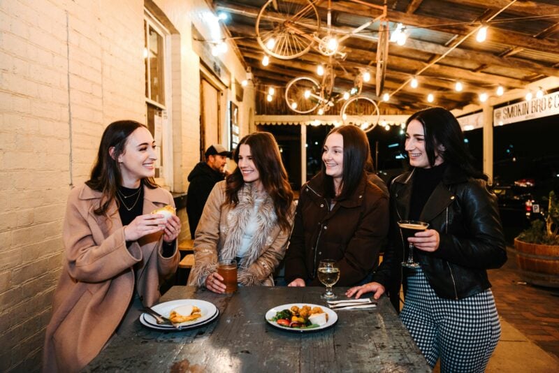 Friends at Three Tails