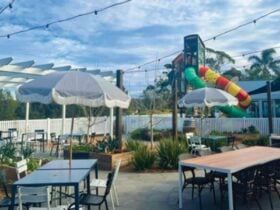 Beer garden and Playground