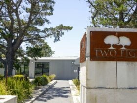 Entrance to Two Figs Winery