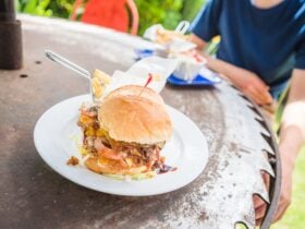 Walcha Royal Cafe burger