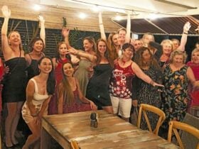 Women gathering and celebrating each other