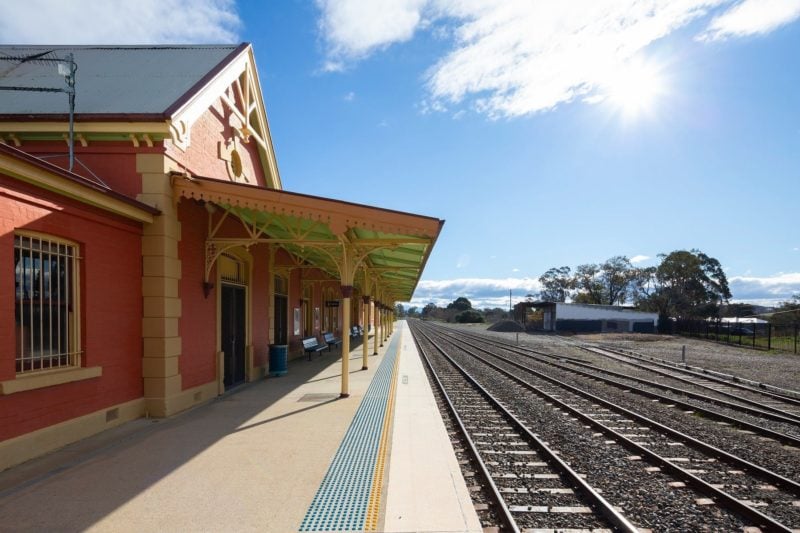 Queanbeyan Railway Station