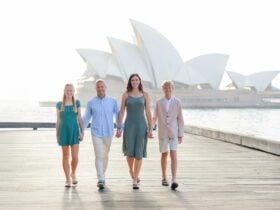 Family session at Sydney Opera House with Sarah Iris Photography Sydney Opera & Harbour Portraits