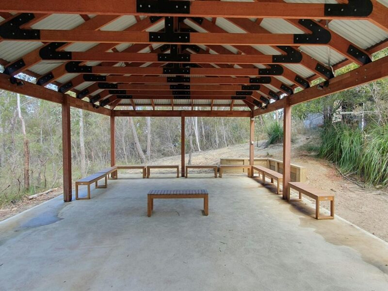 Guwi midigaa ngarra shelter, Blue Mountains National Park. Photo: Louise Clifton © DCCEEW