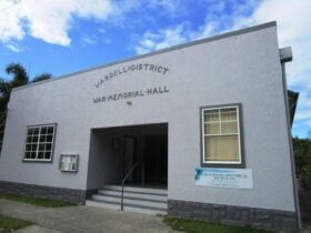 exterior of the hall