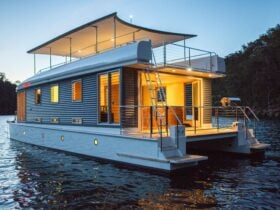 Sunset Solar boat