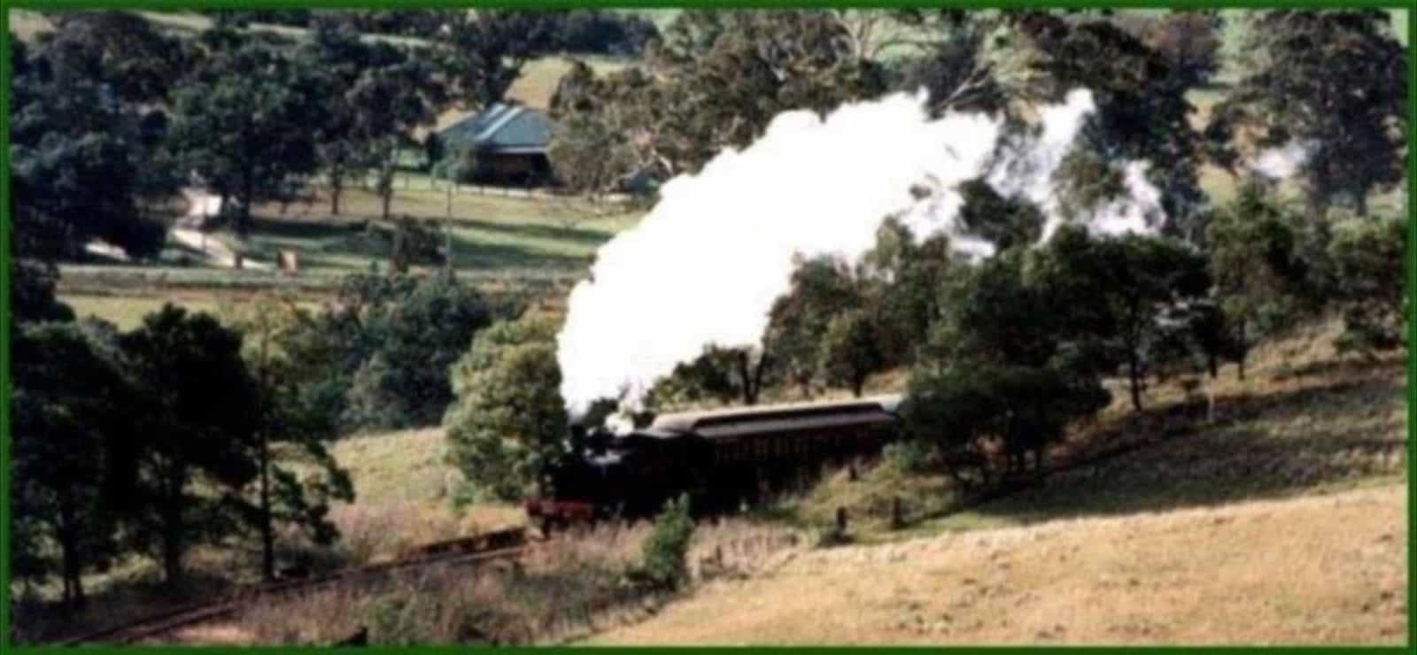 Buxton steam train