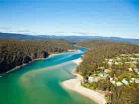 Pambula Beach, river, swim, accessible, dog-friendly