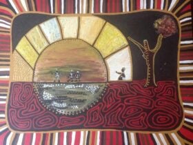 a painting about passing on culture