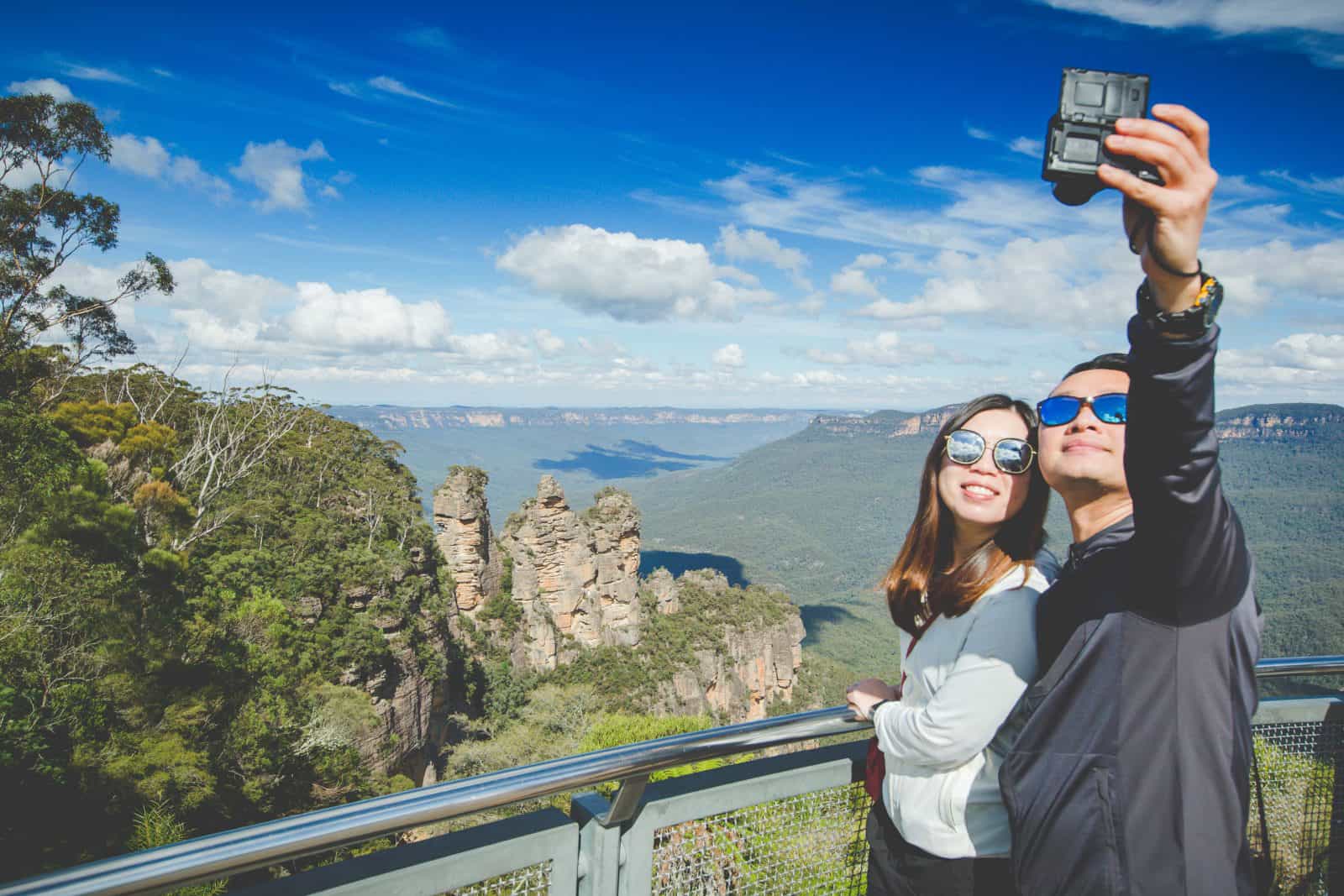Blue Mountains selfie