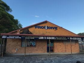 Pro-Dive central Coast Shopfront