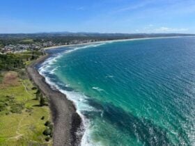 View over Lennox Head