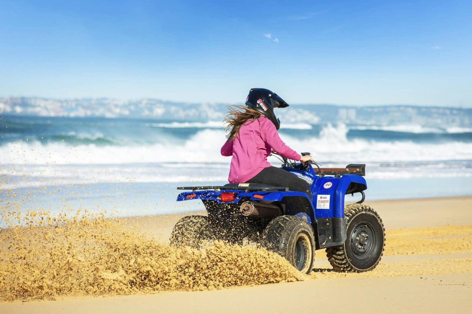 Beach Quad Biking adventure near Nelson Bay