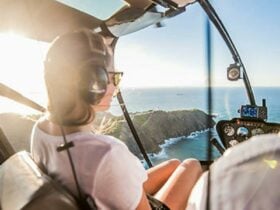 Scenic helicopter tour